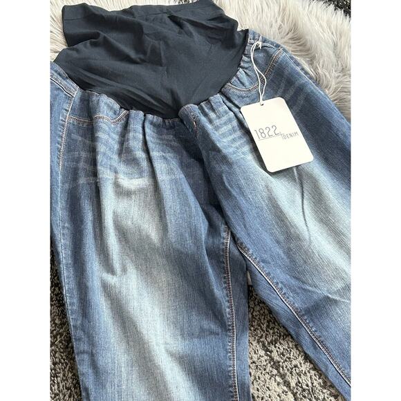 1822 Maternity Denim Size 20W Vintage Style Denim Front Panel - Picture 2 of 3